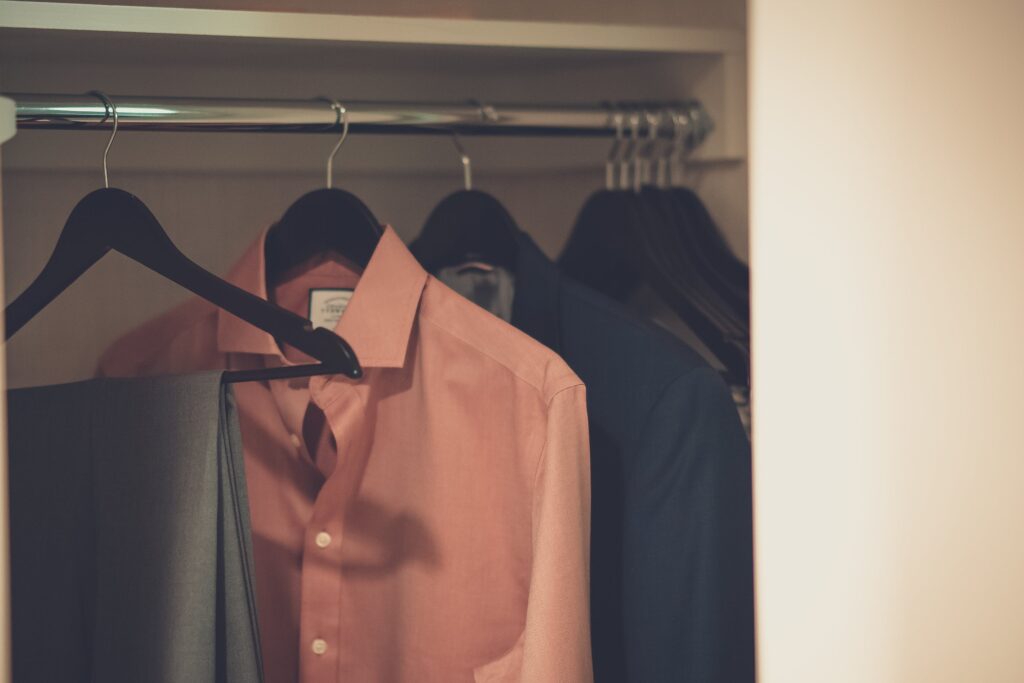 Хранение одежды в гардеробной